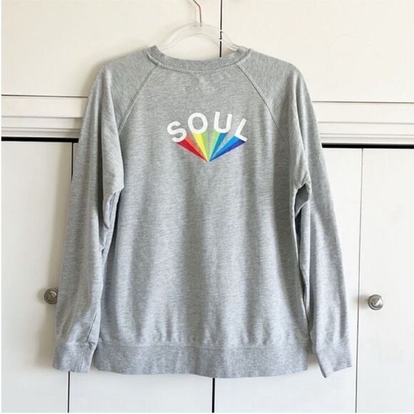SoulCycle Rainbow Pullover Sweater - Picture 4 of 6